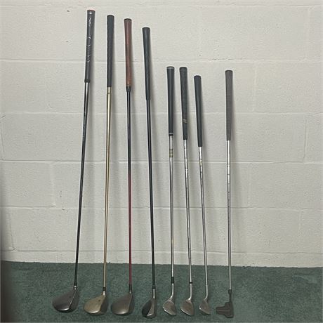 Variety of Right-Handed Golf Clubs