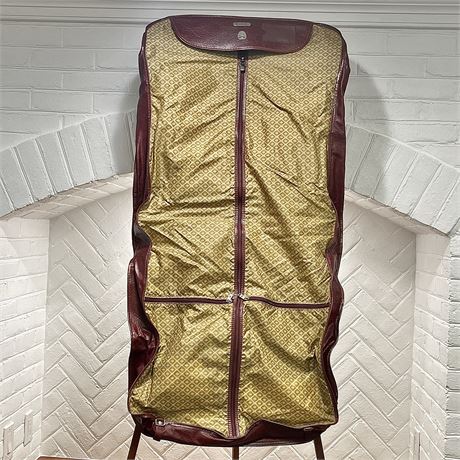 Vtg Samsonite Silhouette 2 Garment Bag Hanging Suitcase
