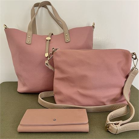 Charming Charley Tote and Crossbody with Universal Tread Wallet