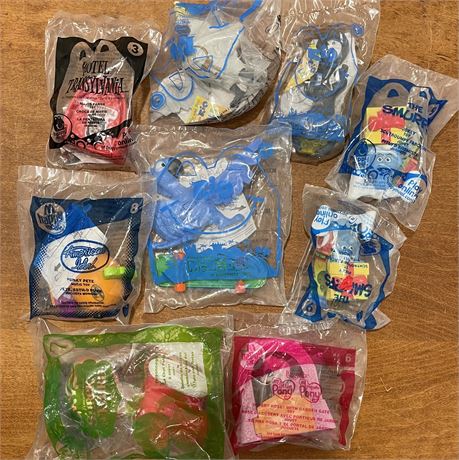 McDonald's Misc Movie & TV Show Character Happy Meal Toys - All Sealed