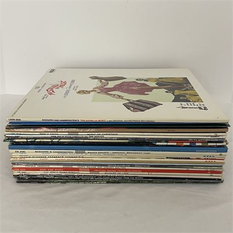 Grouping of Vinyl Records