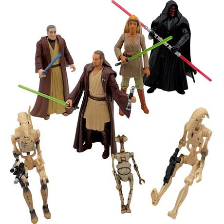 1999 Hasbro Star Wars Figurines