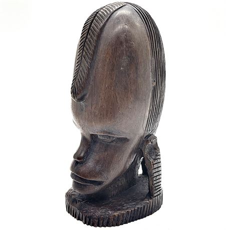 African Ebony Wood Carved Statue