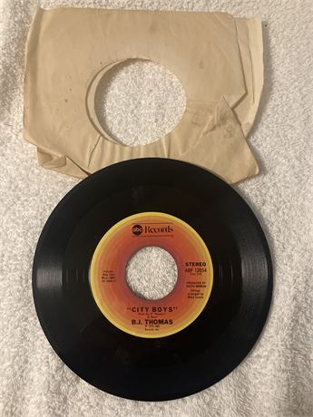 45 RPM vinyl single by B.J. Thomas, released in 1975 on ABC Records. The single