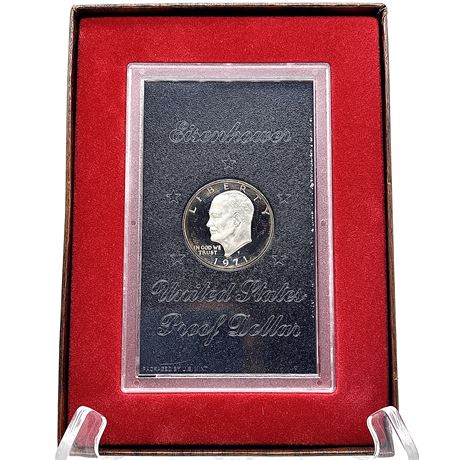 1971 S Eisenhower Uncirculated Silver Dollar Coin