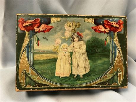 Antique Box w/Lock