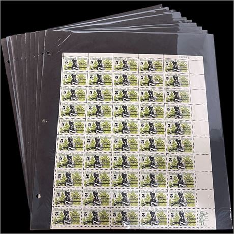 20 Full Pages of Collectible Stamps