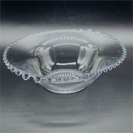 Imperial Glass Candlewick Serving Dish