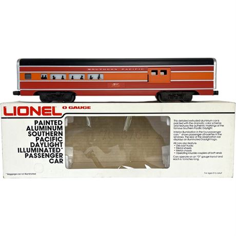 Lionel Southern Pacific Passenger Car w/ Box