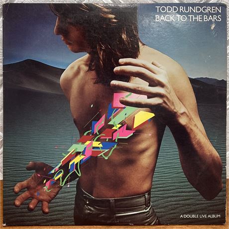 1978 Todd Rundgren "Back to the Bars" Vinyl Record