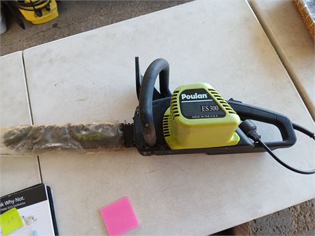 Poulan chain saw