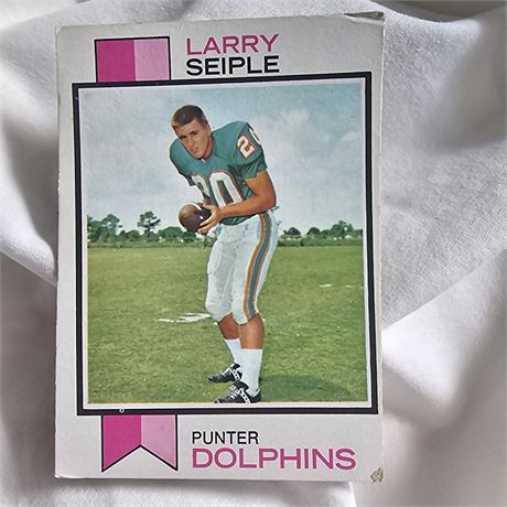 Larry Seiple 1973 Topps Football Card