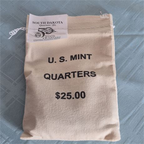 UNC $25 Bag Mint Quarters 11/15/06