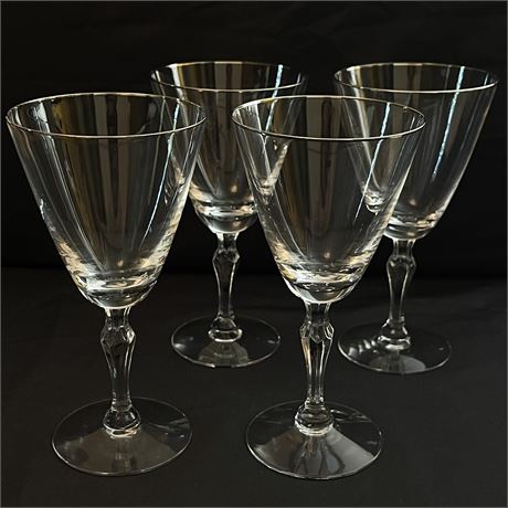 Fostoria Engagement Crystal Water Goblets