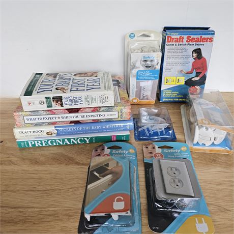 Pregnancy Books & Baby Safety Items
