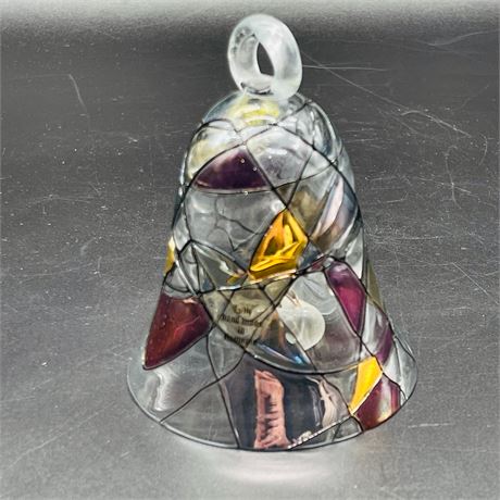 K & K Styling Mosaic Blown Glass Bell