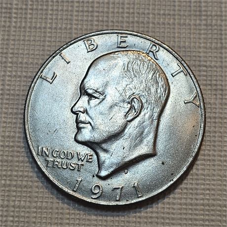 1971 D Eisenhower Dollar Coin