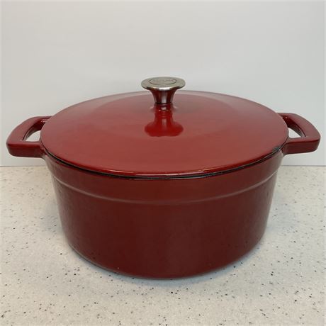 Food Network Enamel Cast Iron Covered Dutch Oven