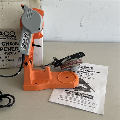 Chicago Electric Power Tools Electric Chainsaw Sharpener