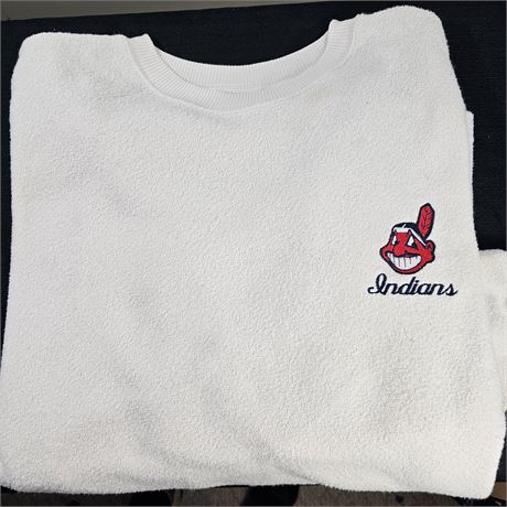 Vintage Cleveland Indians Sweatshirt, No Tag-Appears to be XL