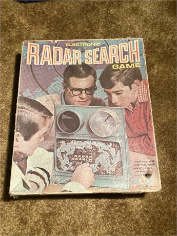 Radar Search Game