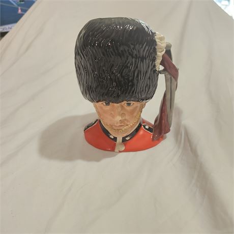 1986 Royal Doulton "The Guardsman" D6755 character jug,