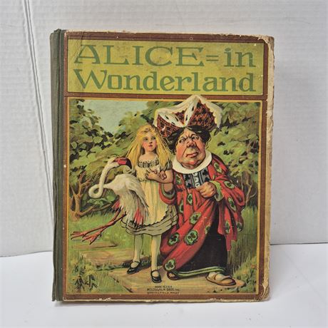Antique Hardcover Edition Alice in Wonderland