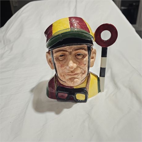 1970 Royal Doulton Jockey character jug, model D6625.