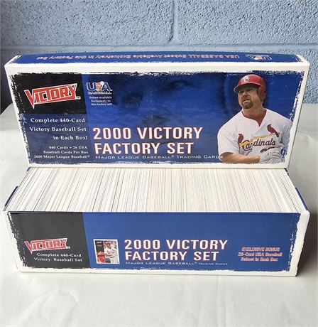 2000 Victory complete set baseball cards