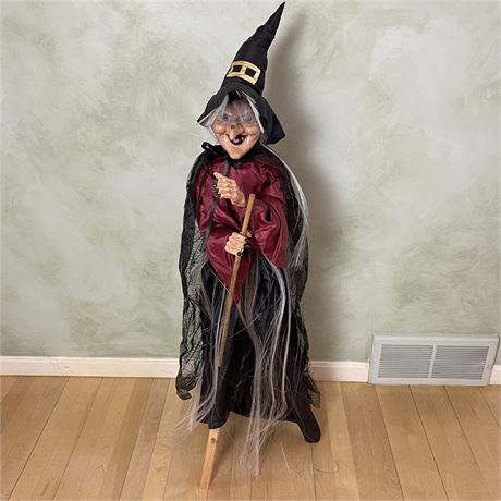 4 ft. Tall Halloween Witch Decoration
