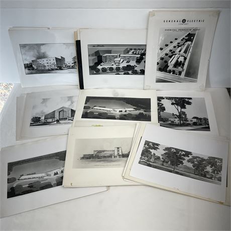 Variety Of Architect Building Drawings