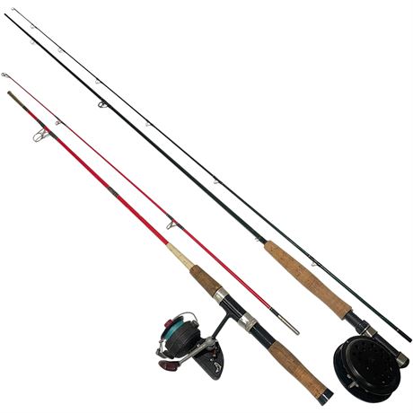 St. Croix Series 400 & Remington Express Fishing Rods