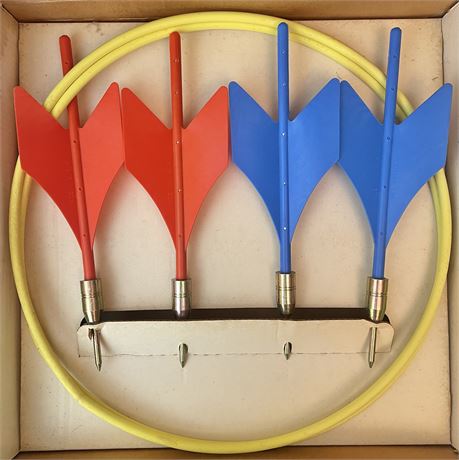 Vtg Town & Country Rocket Lawn Darts in Original Box - For Display Only!