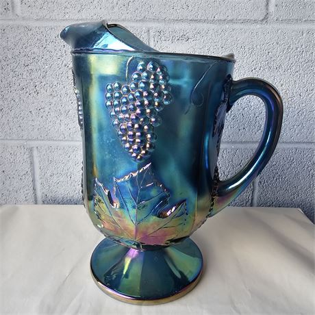 Beautiful Carnival Glass pitcher