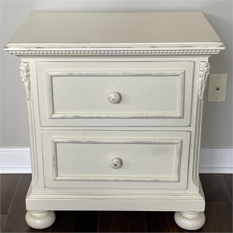 Lexington Lauryn Olivia Distressed 2-Drawer Nightstand