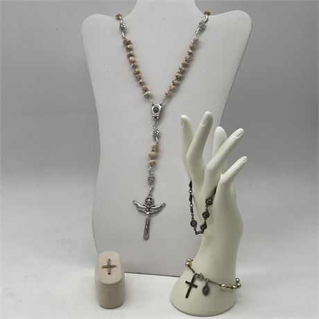 Religious Jewelry and Rosary