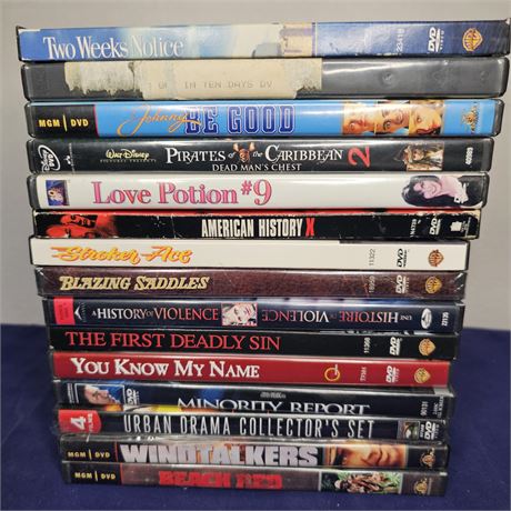 Assorted DVD Movie Lot