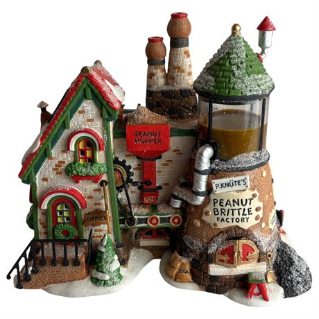 1999 Heritage Village Collections North Pole Series w/ Original Shipping Box