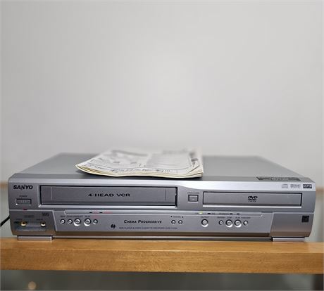 SANYO VCR/DVD Player~No Remote