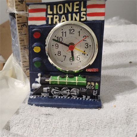 Lionel Trains Polystone Alarm Clock