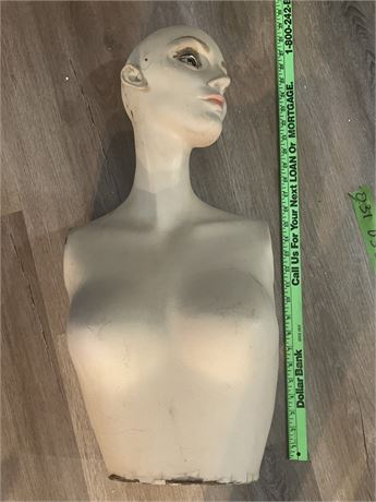 Female mannequin torso
