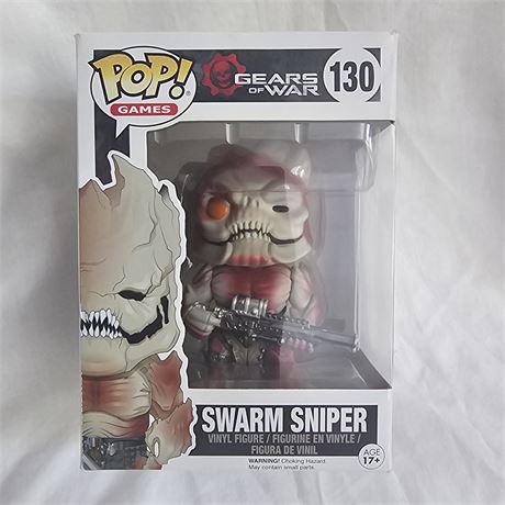 Funko Pop! Games Swarm Sniper vinyl figure from the Gears of War series,