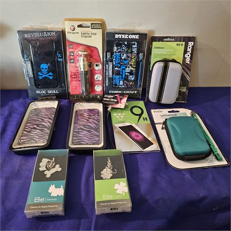 *NIB* Phone Cases, Camera Cases and Accessories Lot