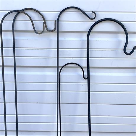 (5) Iron Shepherd Hooks
