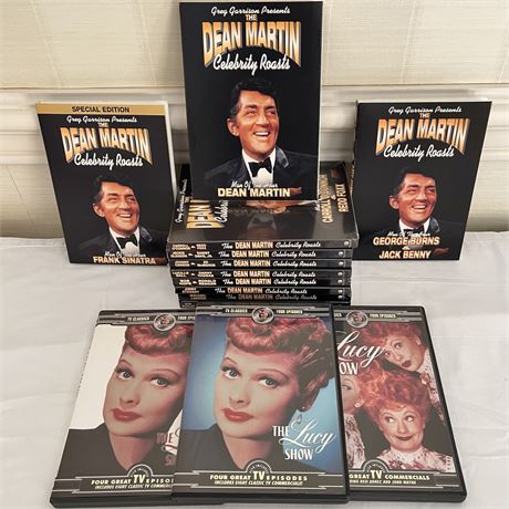 "The Dean Martin Celebrity Roasts" & "The Lucy Show" DVDs