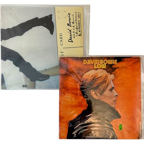 David Bowie "Lodger" & "Low" Vinyl Records