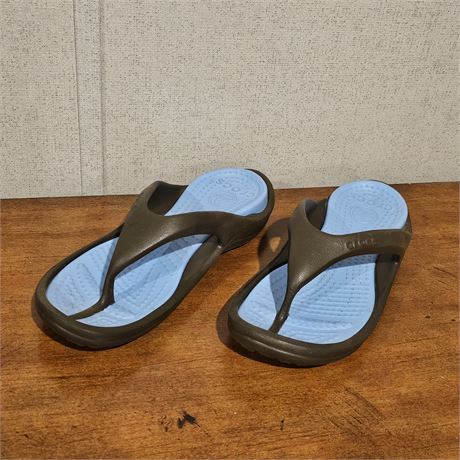 Crocs Athens Flip Flops-Like New Men's Size 12