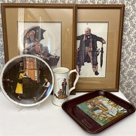 Vtg Norman Rockwell Collection