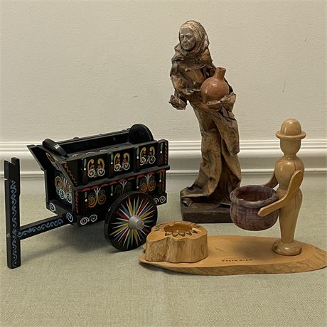 Vtg Costa Rican/Mexican Folk Art
