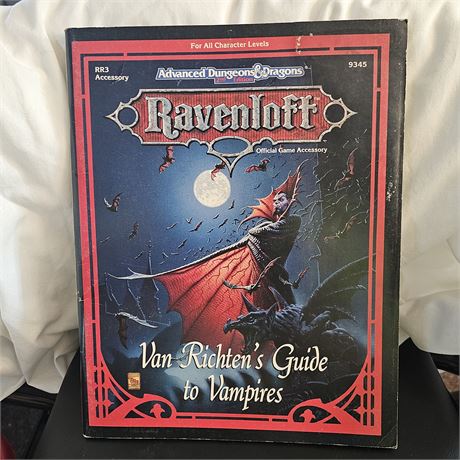 "Van Richten's Guide to Vampires," Advanced Dungeons & Dragons,
